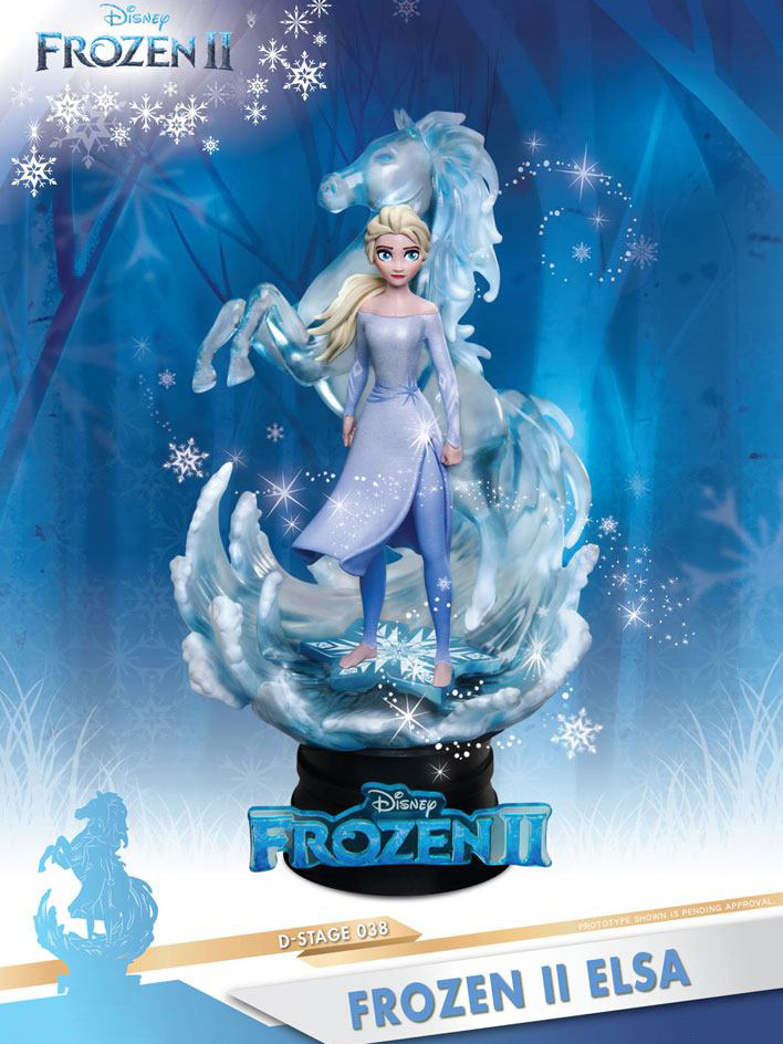 Frozen 2 D-Stage Diorama - Elsa - Heromicfi