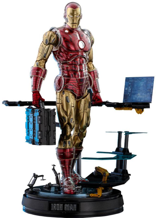 Marvel The Origins - Iron Man Comic Masterpiece Deluxe Version - 1/6 -  Heromicfi