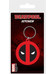 Marvel - Deadpool Symbol Rubber Keychain