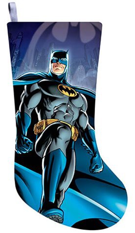 Batman - Printed Satin Christmas Stocking - 48 cm