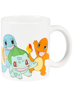 Pokémon - Charmander, Squirtle, Bulbasaur and Pikachu Mug