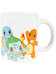 Pokémon - Charmander, Squirtle, Bulbasaur and Pikachu Mug