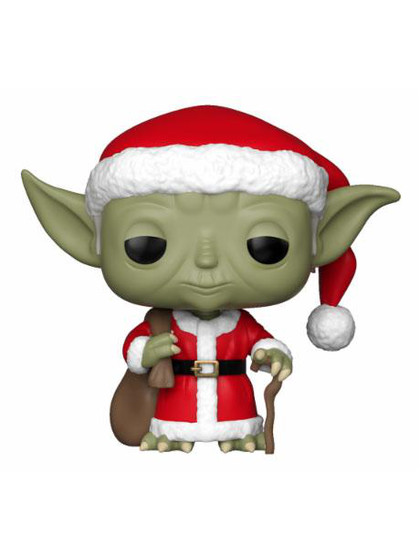 Funko POP! Star Wars - Holiday Yoda as Santa