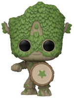 Funko POP! Marvel: We Are Groot - Groot as Captain America