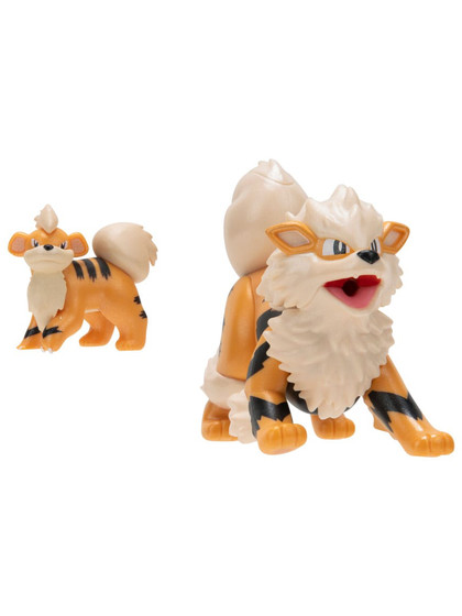 Pokemon: Evolution Select - Growlithe, Arcanine 2-Pack