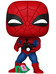 Funko POP! Marvel: Holiday - Spider-Man with Open gift