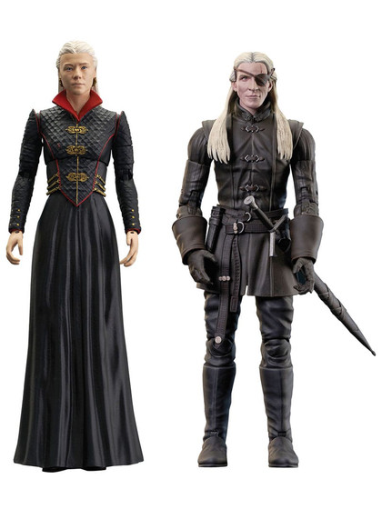 House of the Dragon - Aemond Targaryen and Rhaenyra Targaryen 2-Pack