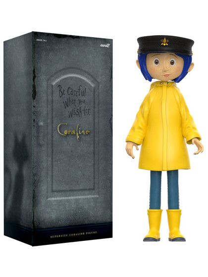 Coraline - Coraline with Hat Supersize Vinyl Action Figure