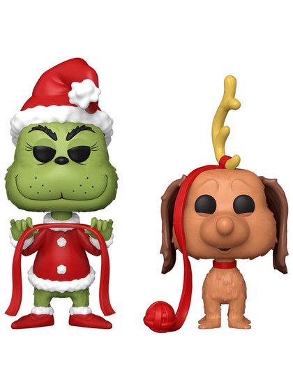 Funko POP! Books: How The Grinch Stole Christmas - Grinch & Max 2-Pack