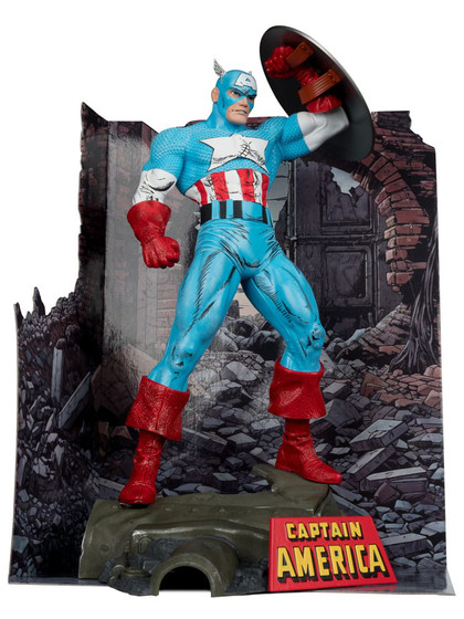 Marvel - Captain America (The Amazing Spider-Man #323) Statue - 1/6