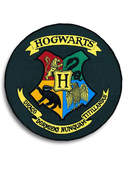 Harry Potter Carpet - Hogwarts Shield 100 x 100 cm