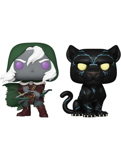 Funko POP! Games: Dungeons & Dragons - Drizzt & Guenhwyvar 2-Pack