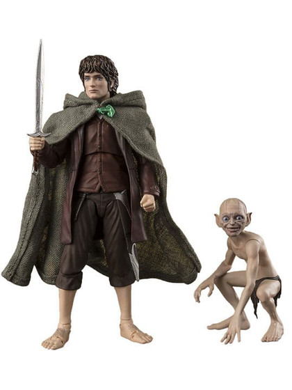 Lord of the Rings - Frodo Baggins & Gollum - S.H. Figuarts