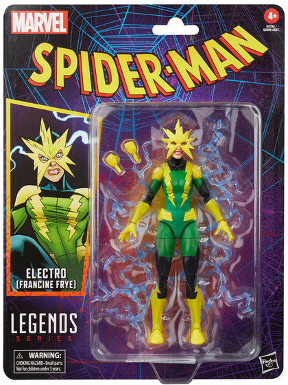 Marvel Legends Retro: Spider-Man - Electro (Francine Frye)